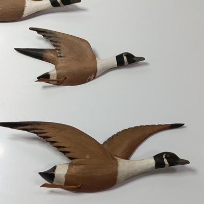 Hand carved Wooden Canadian Goose wall art