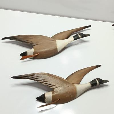 Hand carved Wooden Canadian Goose wall art