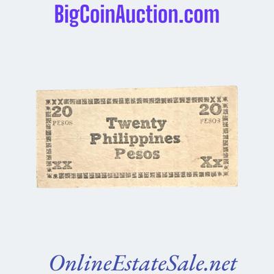 1944 PHILIPPINES 20 PESOS