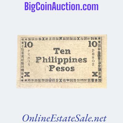 1945 PHILIPPINES 10 PESOS