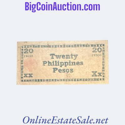 1945 PHILIPPINES 20 PESOS