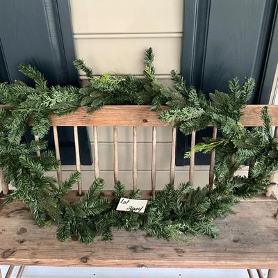 G2004 Two 4' Raz Evergreen Christmas Garland