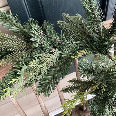 G2004 Two 4' Raz Evergreen Christmas Garland