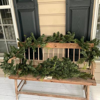G2005 Set of 3 Small 24" Artificial Christmas Garland and one 6' Garland