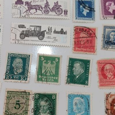 Assortment of vintage postage stamps for your Stamp collection