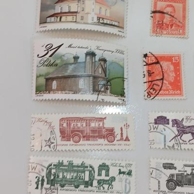 Assortment of vintage postage stamps for your Stamp collection