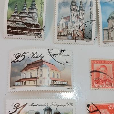Assortment of vintage postage stamps for your Stamp collection