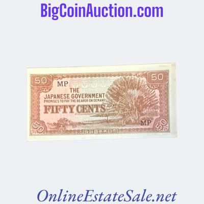 1942(ND) MALAYA 50 CENTS
