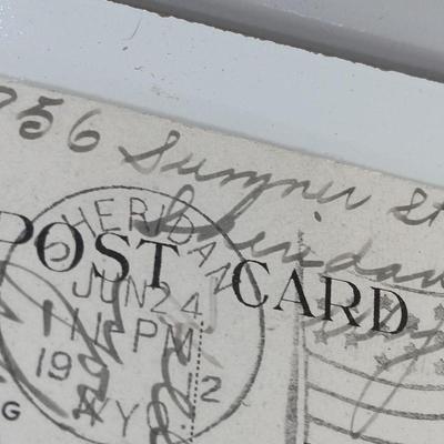 Antique Montana postcards with early 1900 postage and postage dates