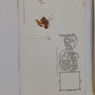 Early 1900's black and white Montanta / western post cards