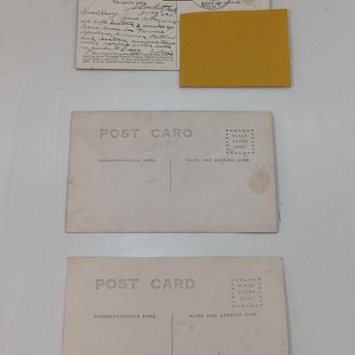 Early 1900's black and white Montanta / western post cards
