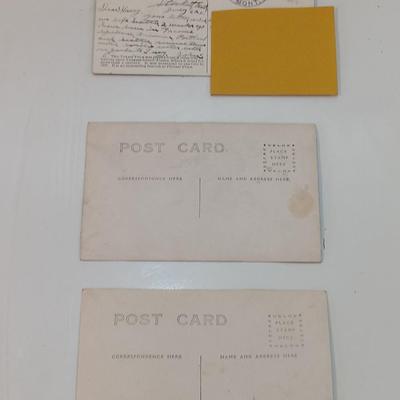 Early 1900's black and white Montanta / western post cards