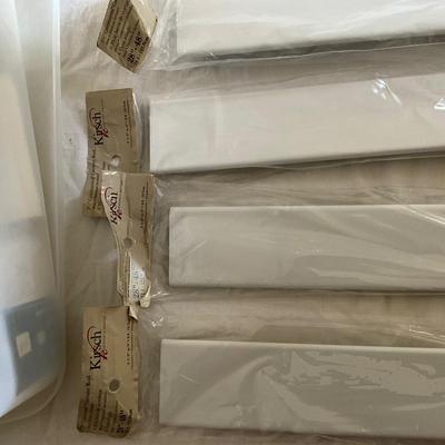 G2019 Lot of Kirsch Curtain Rod Supplies