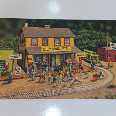 Roadside America Linen post card collection 1940's
