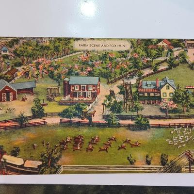 Roadside America Linen post card collection 1940's