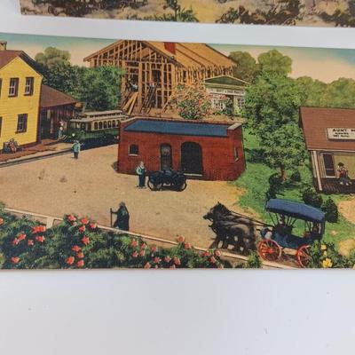 Roadside America Linen post card collection 1940's