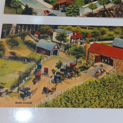 Roadside America Linen post card collection 1940's