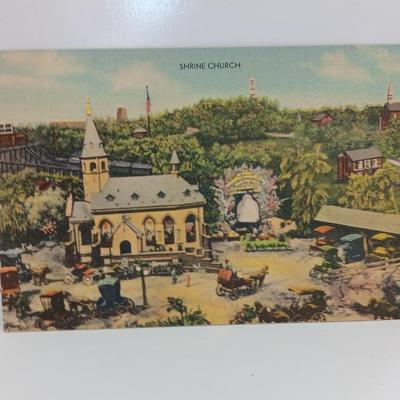 Roadside America Linen post card collection 1940's