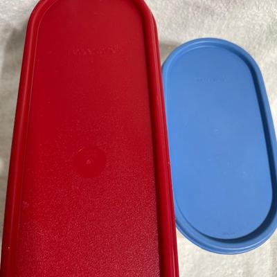 Tupperware storage containers