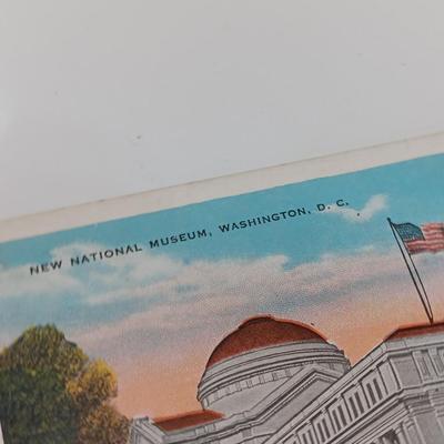 Vintage linen post cards all Washington DC 1940's