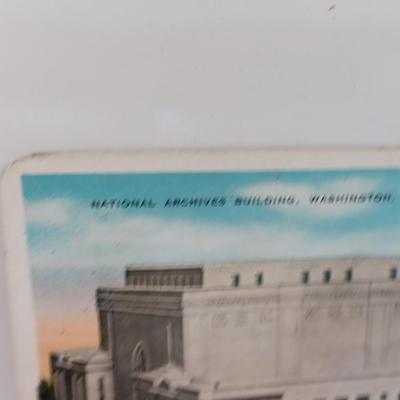 Vintage linen post cards all Washington DC 1940's