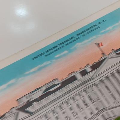 Vintage linen post cards all Washington DC 1940's