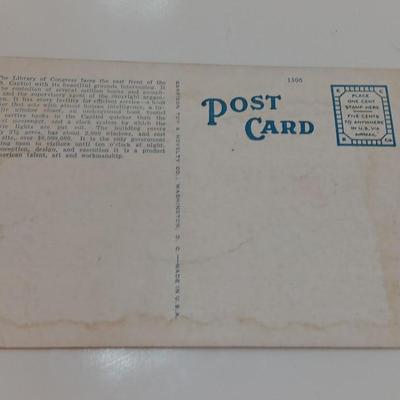 Vintage linen post cards all Washington DC 1940's