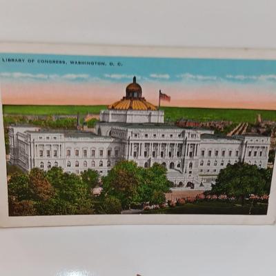 Vintage linen post cards all Washington DC 1940's