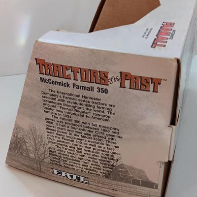 1987 ERTL Die cast Tractors Past McCormick Farmall 350