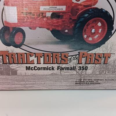 1987 ERTL Die cast Tractors Past McCormick Farmall 350