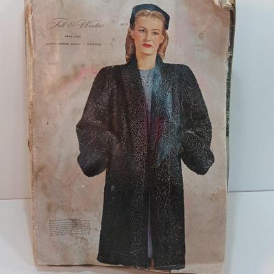 RARE 1944 - 1945 Fall & Winter Montgomery ward - DENVER - catalogue