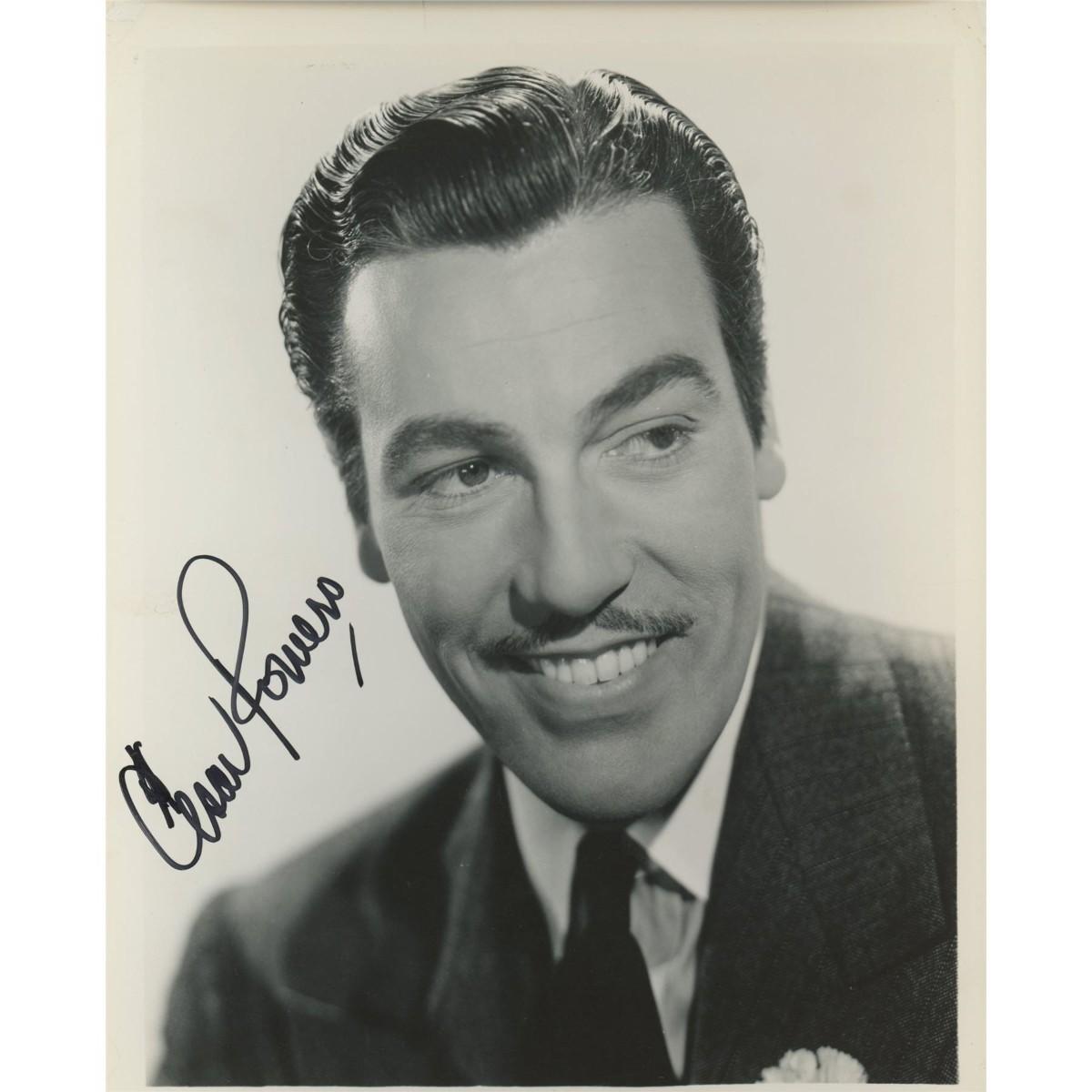 CESAR ROMERO signed autographed photo COA Hologram