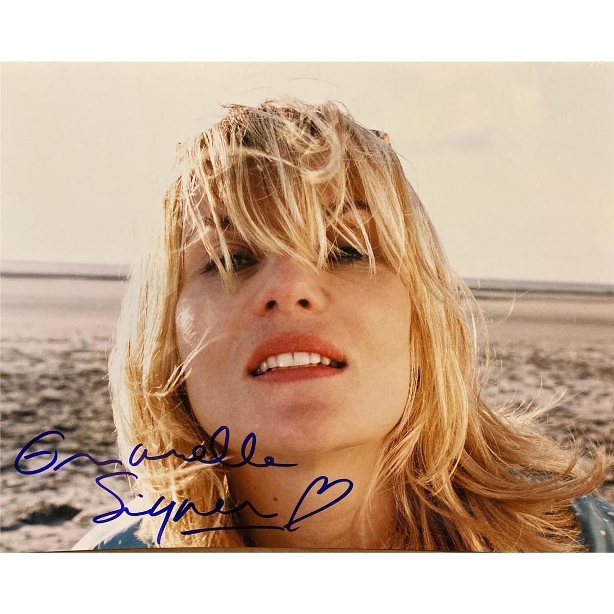Emmanuelle Seigner signed photo | EstateSales.org