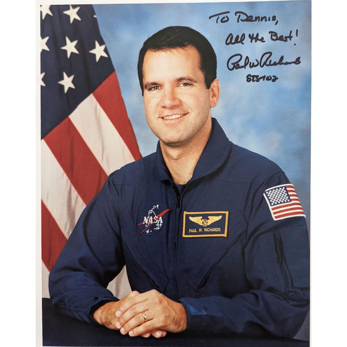 Paul William Richards signed photo