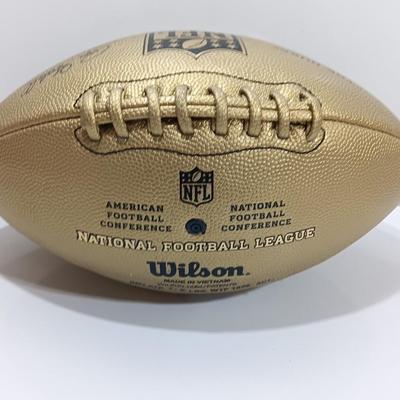 Gold colored "THE DUKE"  Wilson NFL AFC - NFC - Football -
