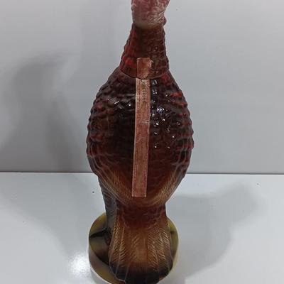 Wild Turkey Decanter - By Austin Nichols 4/5 Quart Barware 13"