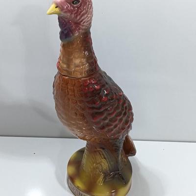 Wild Turkey Decanter - By Austin Nichols 4/5 Quart Barware 13"