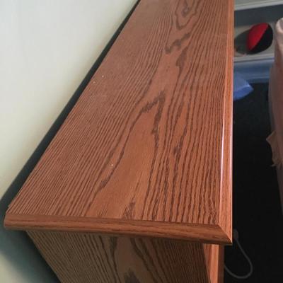 Vintage Wood Queen Size Headboard