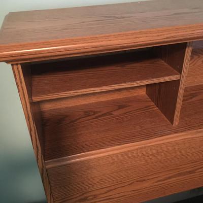 Vintage Wood Queen Size Headboard