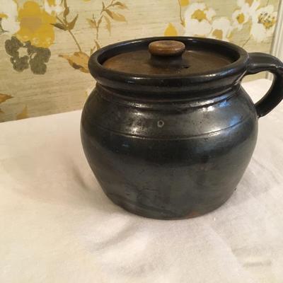 Vintage bean pot