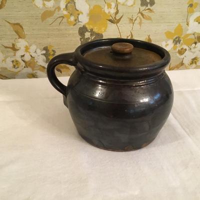 Vintage bean pot