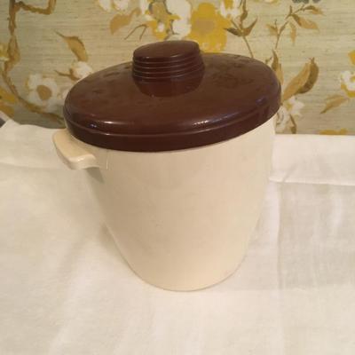 Vintage ice bucket Western Electric Kearny Works advertising