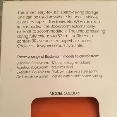 VIntage BookWorm book holder