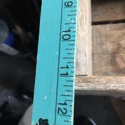 Vintage wooden 7 Up crate