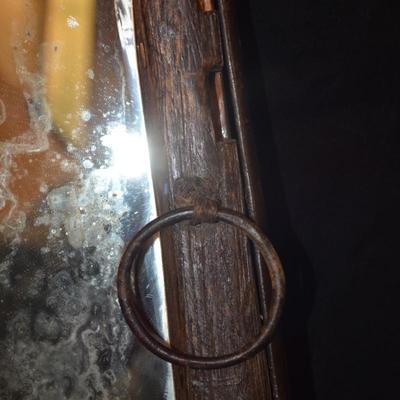 Antique Horse Collar Mirror 25x14