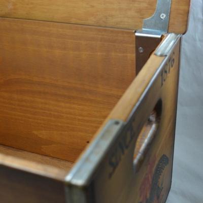 Wooden Reproduction Budweiser Crate 18x12x11.5