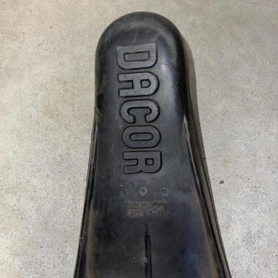 S1921 Pair of Dacor Swimming Fins with Two Crab Nets