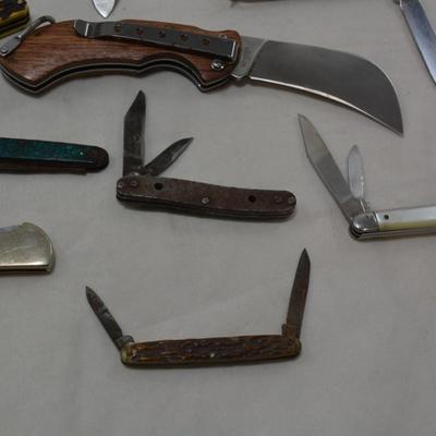 Lot of Vintage/Modern Pocket/Pen Knives