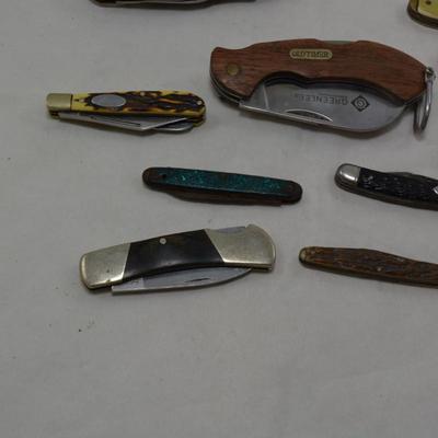 Lot of Vintage/Modern Pocket/Pen Knives