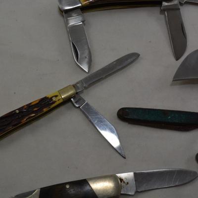 Lot of Vintage/Modern Pocket/Pen Knives